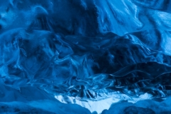 Ice cave roof